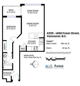Photo 16: 209 4868 FRASER Street in Vancouver: Fraser VE Condo for sale in "FRASERVIEW TERRACE" (Vancouver East)  : MLS®# R2149989