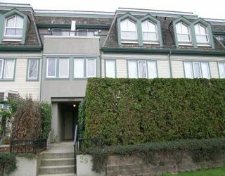 Photo 1: 1225 BRUNETTE Ave in Coquitlam: Maillardville Townhouse for sale in "FOUNTAIN BLEU" : MLS®# V636547