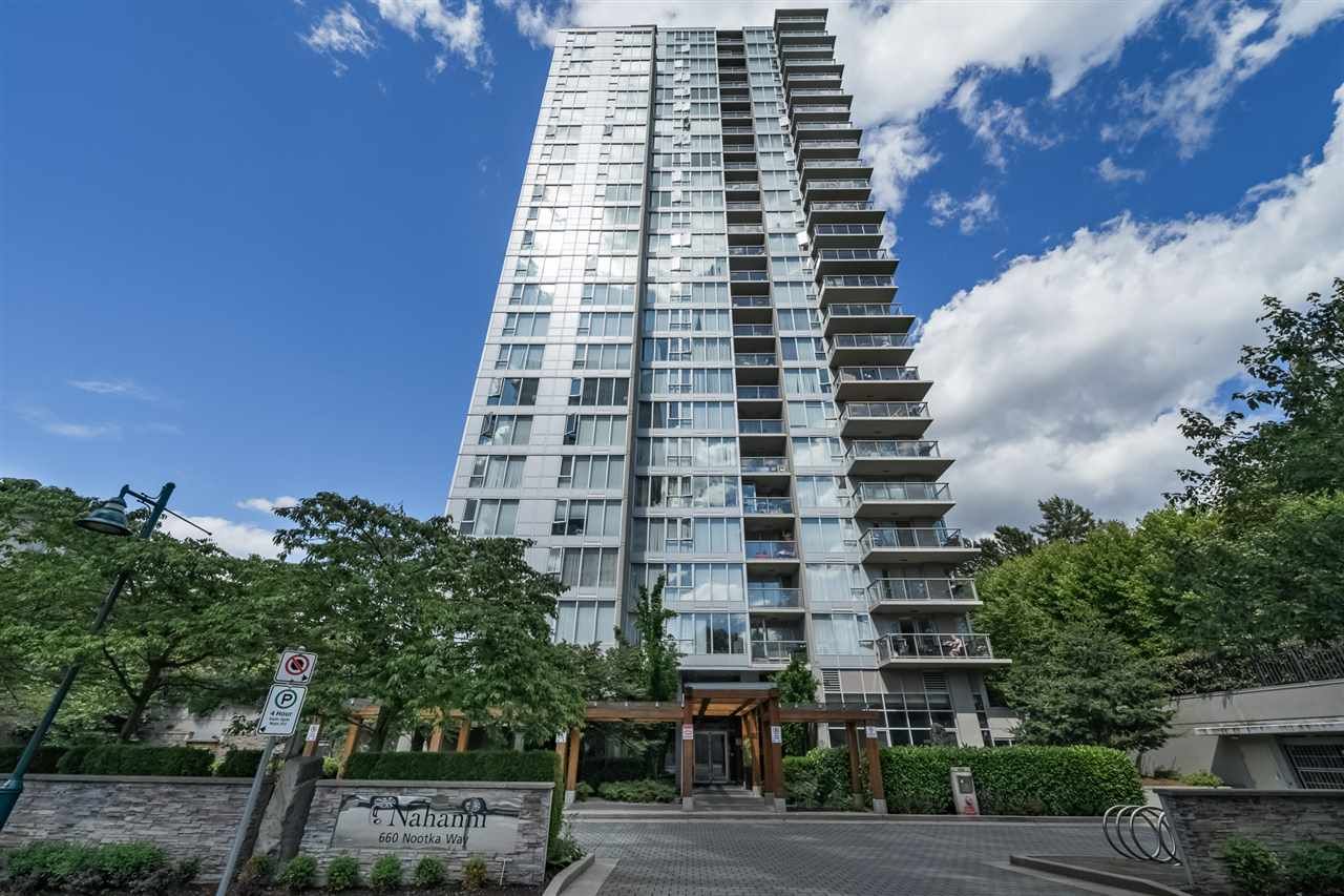 Main Photo: 1208 660 NOOTKA Way in Port Moody: Port Moody Centre Condo for sale in "NAHANNI" : MLS®# R2287464