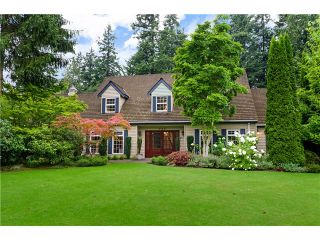 Photo 1: 2163 179TH Street in Surrey: Hazelmere House for sale in "REDWOOD PARK" (South Surrey White Rock)  : MLS®# F1438151