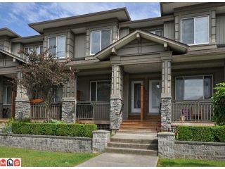 Photo 1: 87 18701 66TH Avenue in Surrey: Cloverdale BC Townhouse for sale in "Encore at Hillcrest" (Cloverdale)  : MLS®# F1216622