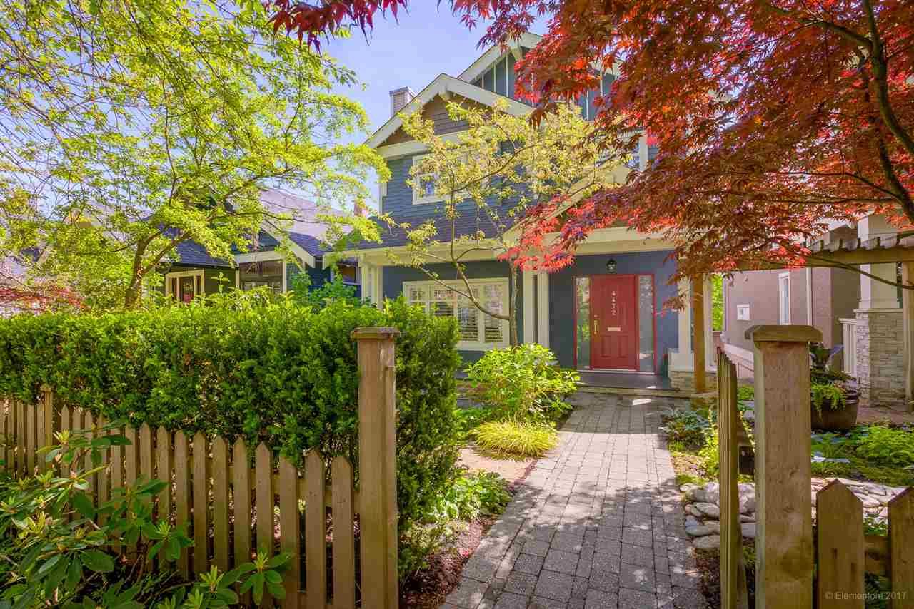 Main Photo: 4472 QUEBEC STREET in Vancouver: Main House for sale (Vancouver East)  : MLS®# R2169124