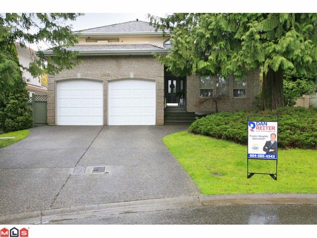 Main Photo: 10469 WILLOW GR in Surrey: Fraser Heights House for sale in "GLENWOOD ESTATES" (North Surrey)  : MLS®# F1108336
