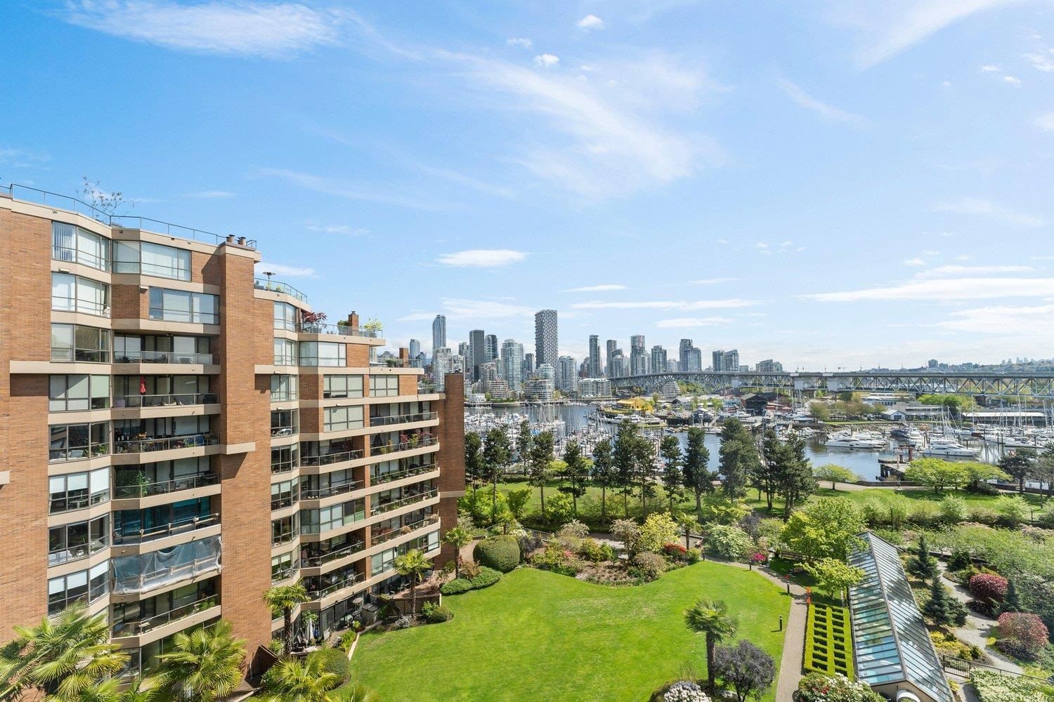 Main Photo: 804 1470 PENNYFARTHING Drive in Vancouver: False Creek Condo for sale in "HARBOUR COVE" (Vancouver West)  : MLS®# R2776688