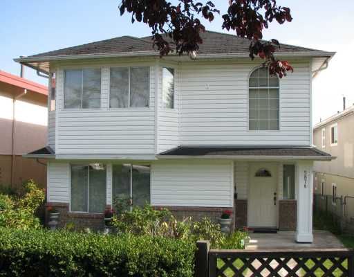 Main Photo: 5878 CHESTER Street in Vancouver: Fraser VE House for sale (Vancouver East)  : MLS®# V737428