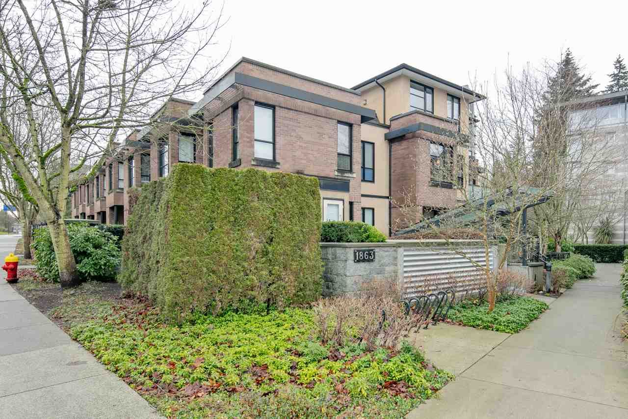 Main Photo: 8 1863 WESBROOK Mall in Vancouver: University VW Townhouse for sale in "ESSE" (Vancouver West)  : MLS®# R2329957