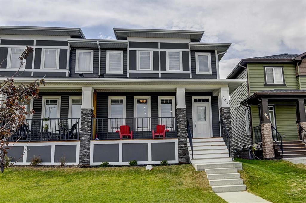 Main Photo: 604 EVANSTON Link NW in Calgary: Evanston Semi Detached for sale : MLS®# A1021283