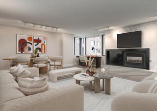 Photo 4: 702B 500 Eau Claire Avenue SW in Calgary: Eau Claire Apartment for sale : MLS®# A1243685