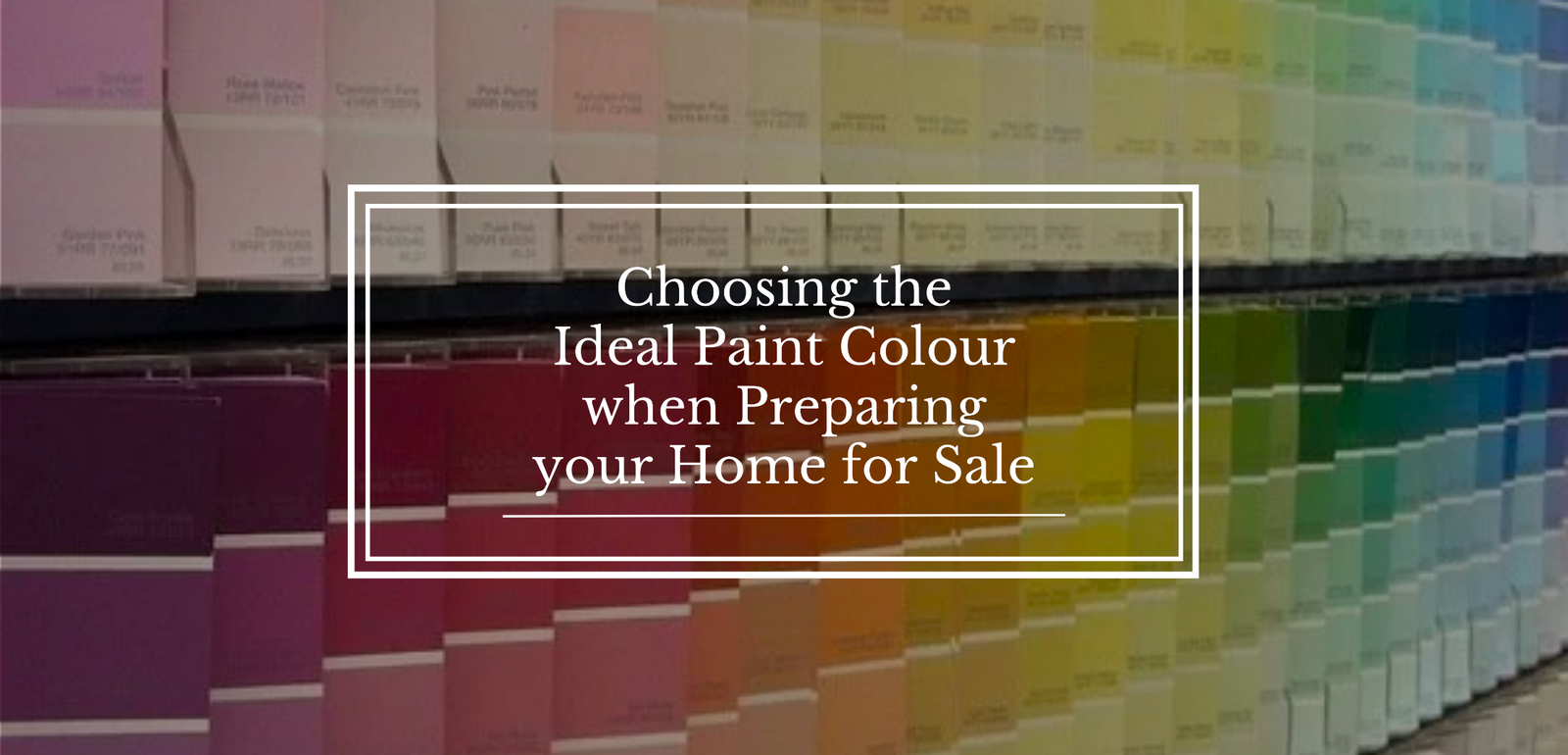 Choosing the Ideal Paint Colour when Preparing your Home for Sale