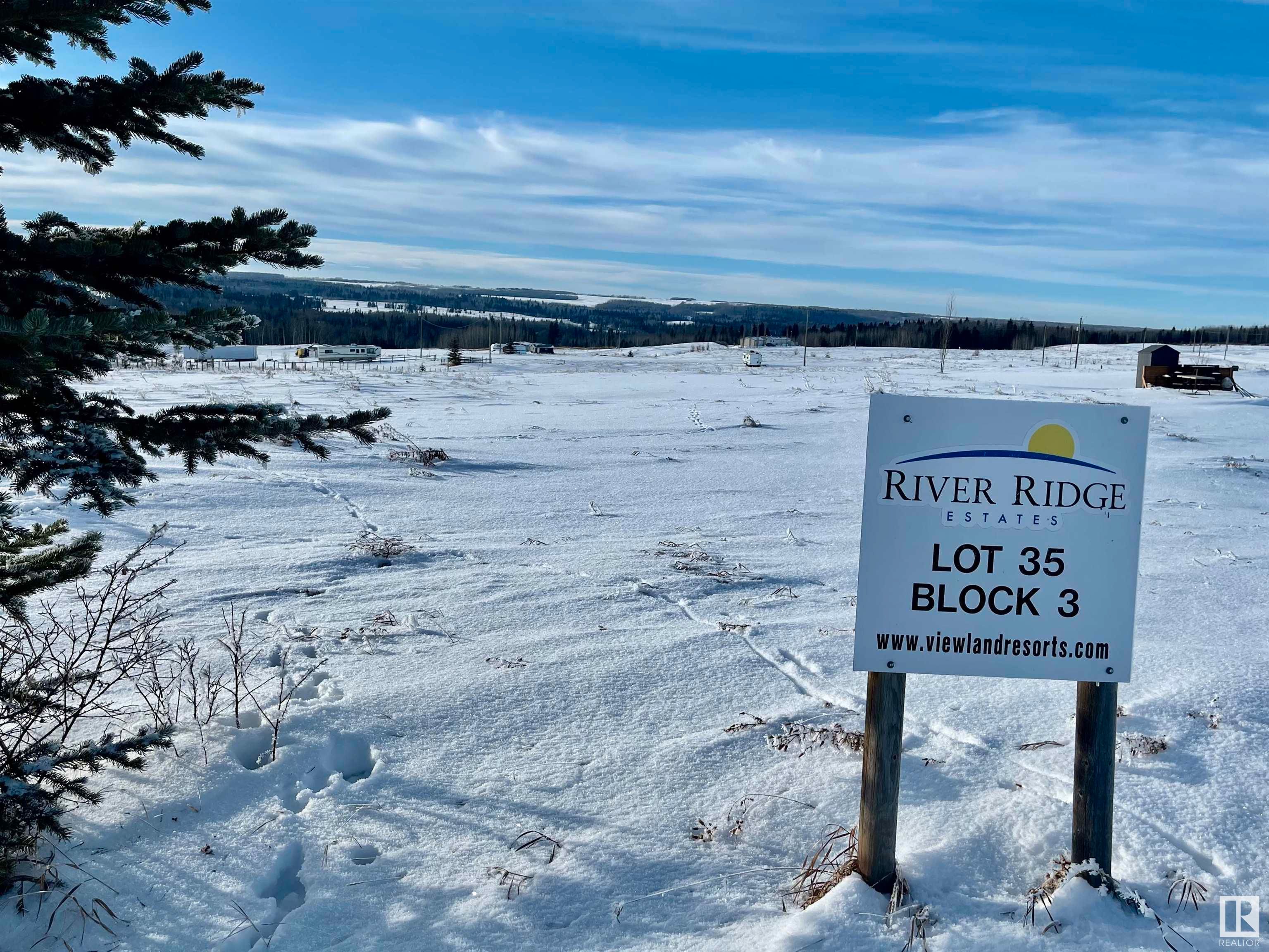 Main Photo: 35 River Ridge Estates: Rural Wetaskiwin County Vacant Lot/Land for sale : MLS®# E4324802
