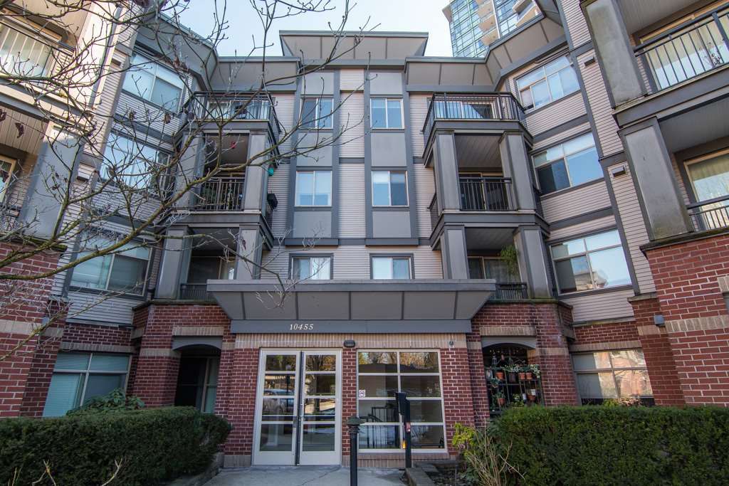 Main Photo: 115 10455 UNIVERSITY Drive in Surrey: Whalley Condo for sale in "D'Corize" (North Surrey)  : MLS®# R2347944