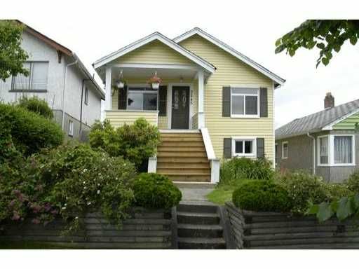 Main Photo: 3245 E GEORGIA ST in Vancouver: Renfrew VE House for sale (Vancouver East)  : MLS®# V895577