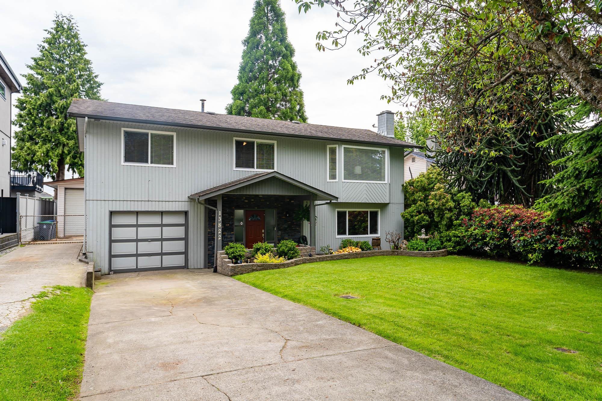 Main Photo: 13822 92A Avenue in Surrey: Bear Creek Green Timbers House for sale : MLS®# R2701737