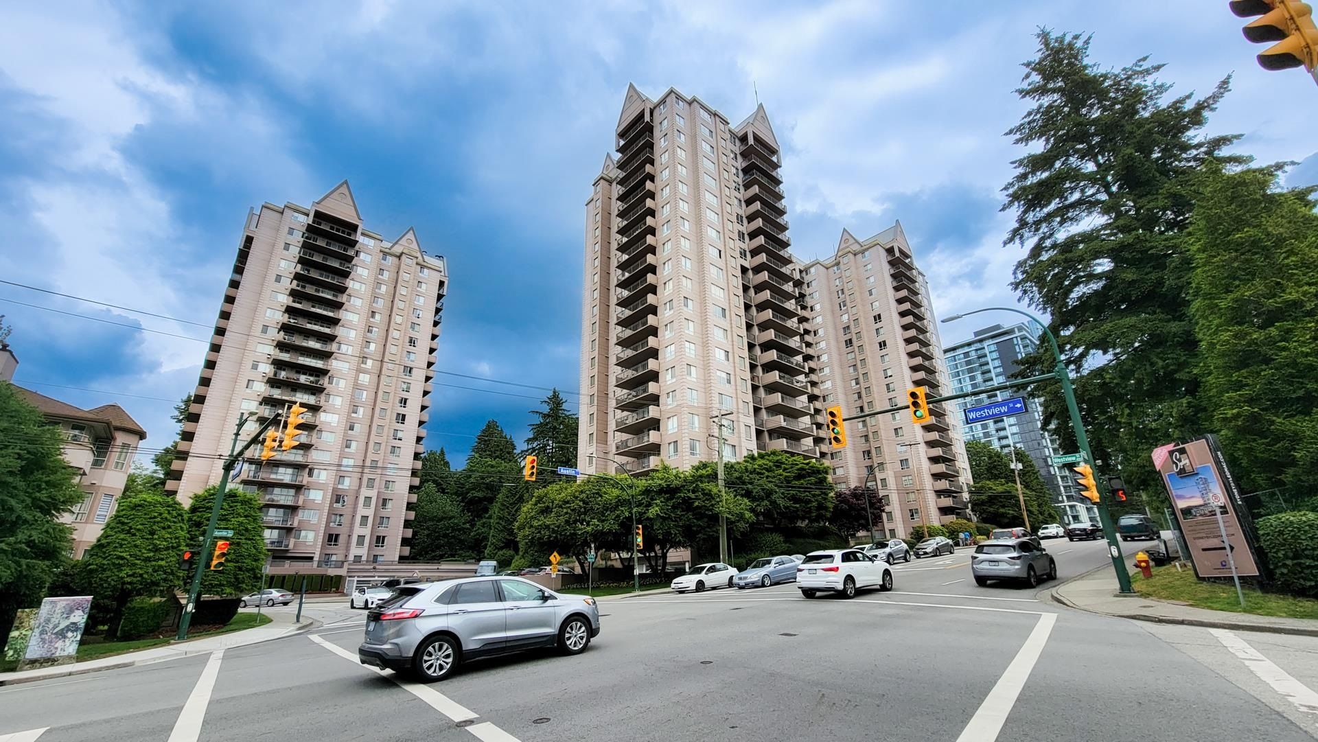 Main Photo: 702 551 AUSTIN Avenue in Coquitlam: Coquitlam West Condo for sale in "BROOKEMERE TOWERS" : MLS®# R2726941