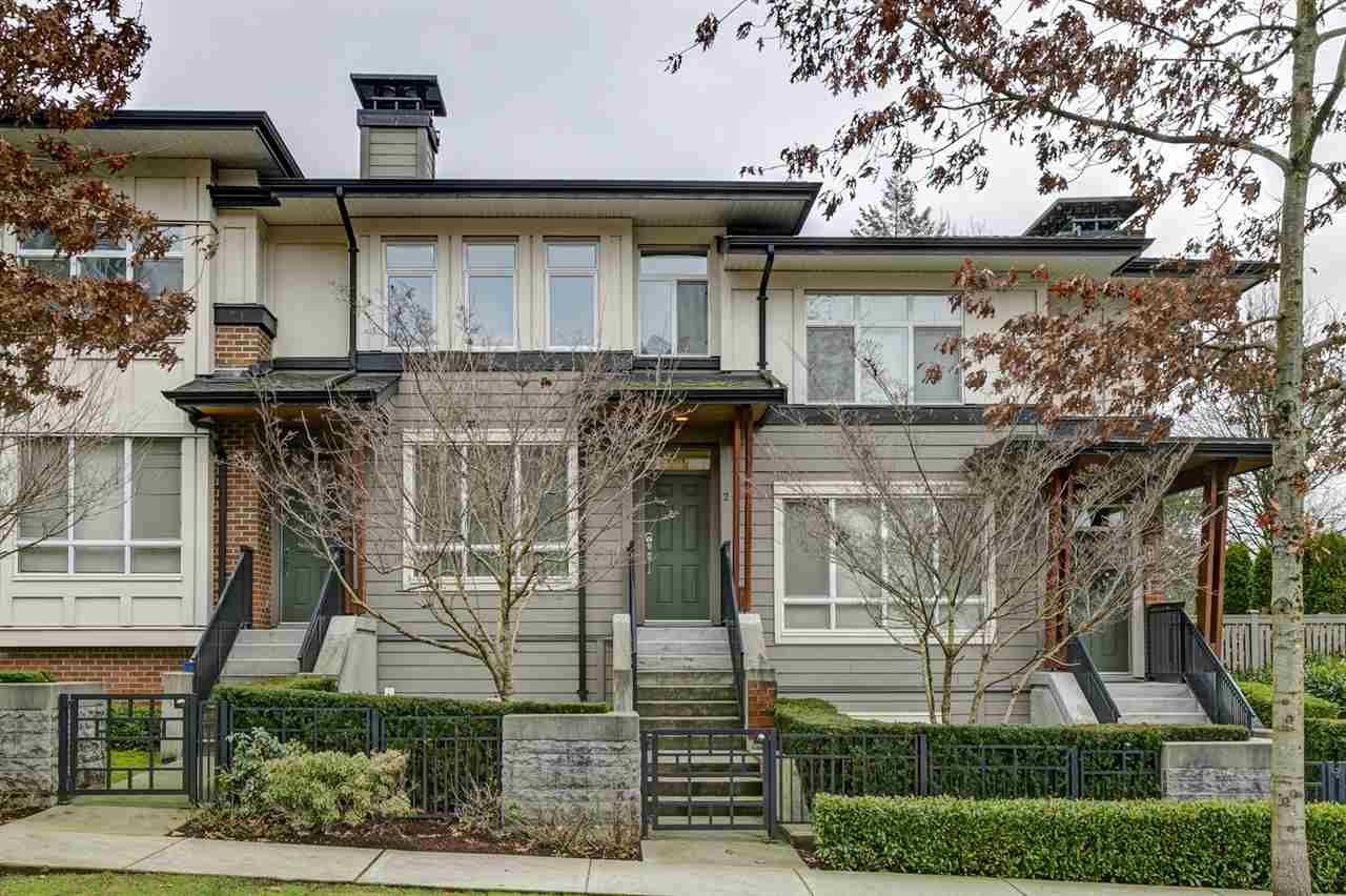 Main Photo: 2 1125 KENSAL Place in Coquitlam: New Horizons Townhouse for sale in "Kensal Walk" : MLS®# R2427194
