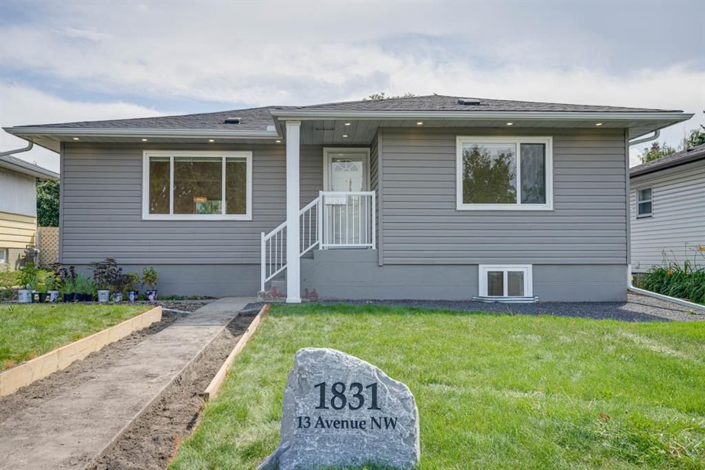Main Photo: 1831 13 Avenue NW in Calgary: Hounsfield Heights/Briar Hill Detached for sale : MLS®# A2077397
