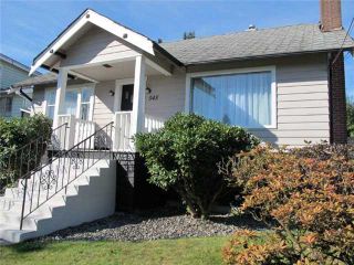 Photo 1: 545 E COLUMBIA Street in New Westminster: The Heights NW House for sale : MLS®# V915594