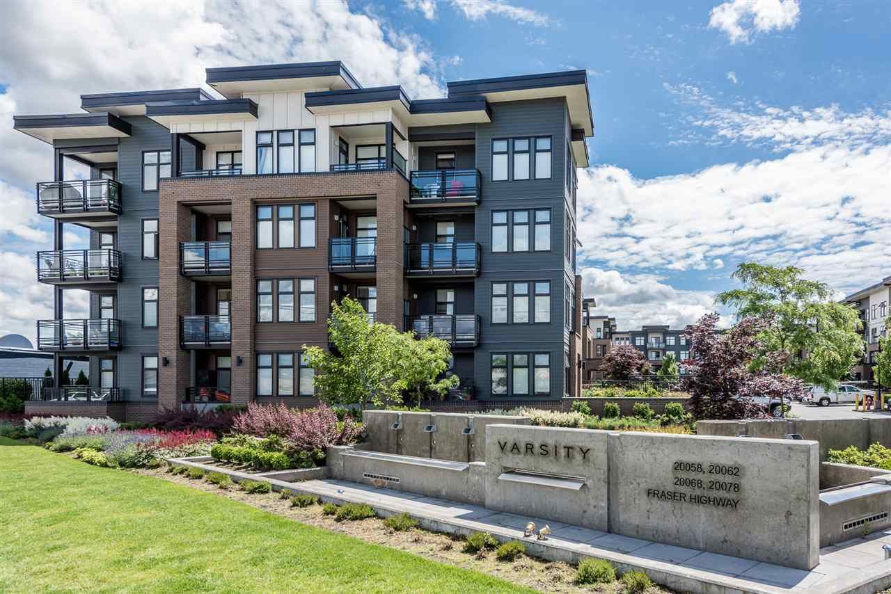 Main Photo: 104 20068 FRASER Highway in Langley: Langley City Condo for sale in "VARSITY" : MLS®# R2179107
