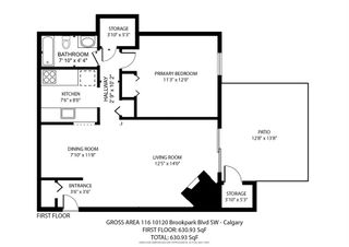 Photo 29: 116 10120 Brookpark Boulevard SW in Calgary: Braeside Apartment for sale : MLS®# A2033557