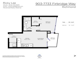 Photo 38: 903 7733 FIRBRIDGE Way in Richmond: Brighouse Condo for sale in "QUINTET" : MLS®# R2605977