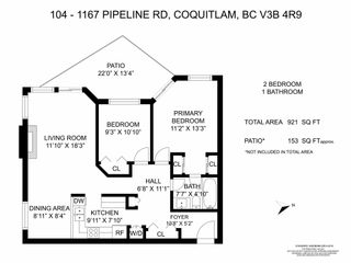Photo 25: 104 1167 PIPELINE Road in Coquitlam: New Horizons Condo for sale in "Glenwood" : MLS®# R2796408
