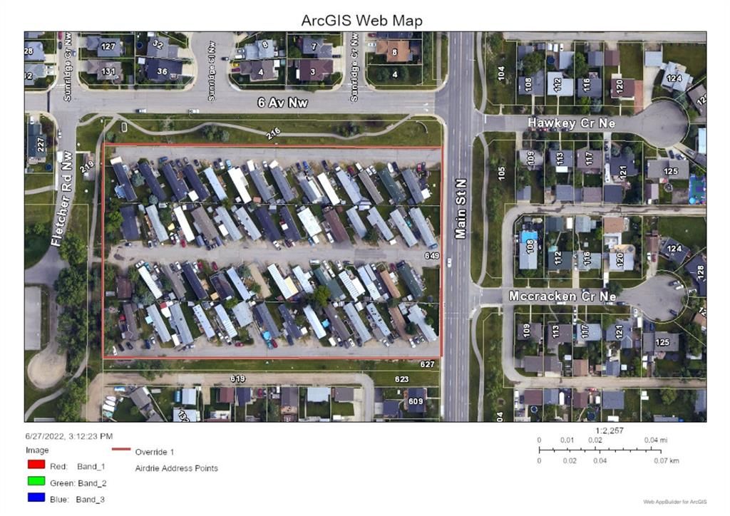 Main Photo: 56 pads Mobile Home Park for sale Alberta: Commercial for sale