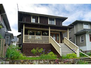 Photo 1: 1718 COTTON Drive in Vancouver: Grandview VE House for sale in "Commercial Drive" (Vancouver East)  : MLS®# V1009711