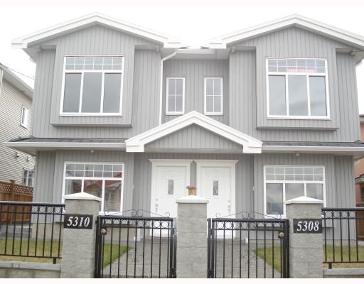 Main Photo: 5308 NORFOLK Street in Burnaby: Central BN 1/2 Duplex for sale (Burnaby North)  : MLS®# V749299