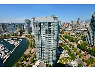 Photo 1: # 3708 1033 MARINASIDE CR in Vancouver: Yaletown Condo for sale (Vancouver West)  : MLS®# V1116535