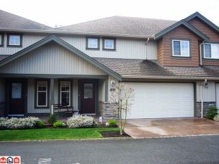 Photo 1: # 33 6887 SHEFFIELD WY in Sardis: Sardis East Vedder Rd Townhouse for sale in "PARKSFIELD" : MLS®# H1203764