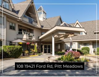 Photo 1: 108 19241 FORD Road in Pitt Meadows: Central Meadows Condo for sale in "Village Green" : MLS®# R2724965