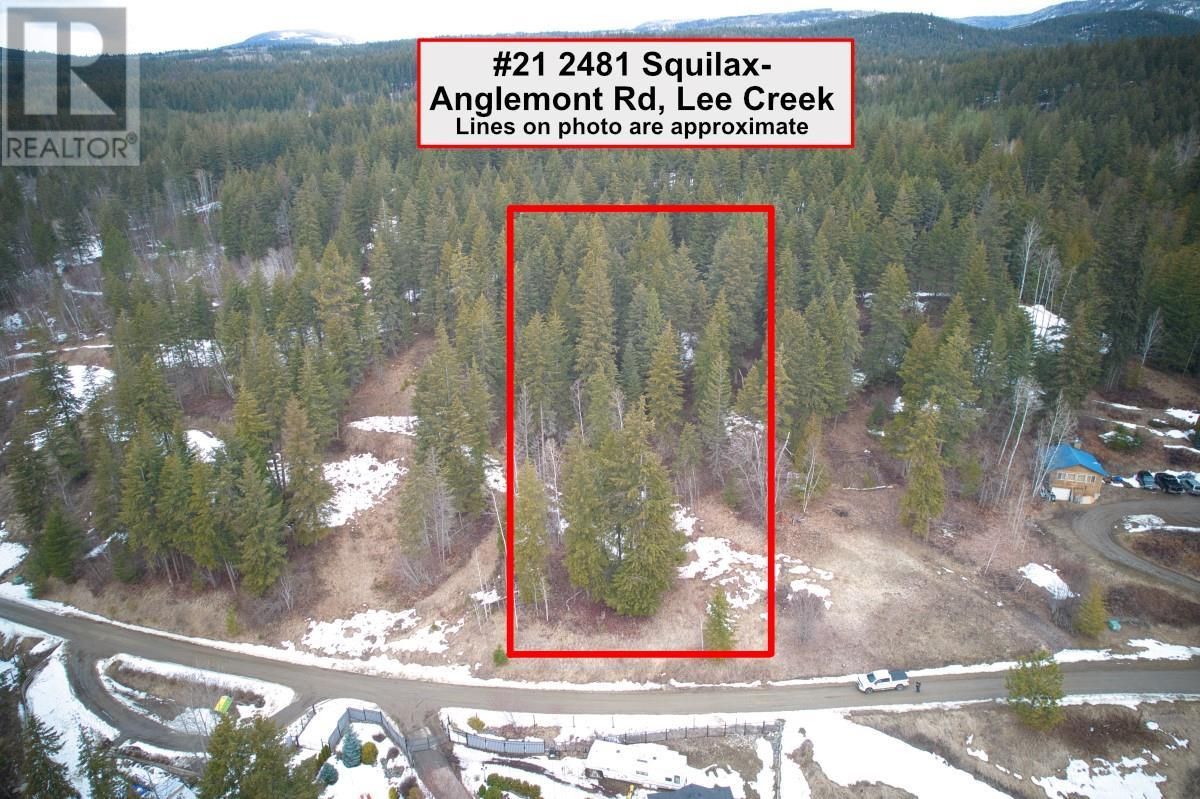 Main Photo: 2481 Squilax-Anglemont Road Unit# 21 in Lee Creek: Vacant Land for sale : MLS®# 10285979