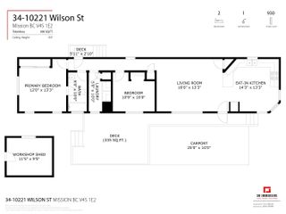 Photo 25: 34 10221 WILSON Street: Manufactured Home for sale in Mission: MLS® #R2866485