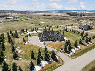 Main Photo: 1 Braemar Glen Road in Rural Rocky View County: Rural Rocky View MD Detached for sale : MLS®# A2127418