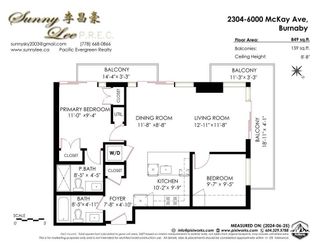 Photo 40: 2304 6000 MCKAY Avenue in Burnaby: Metrotown Condo for sale in "STATION SQUARE SSQ6" (Burnaby South)  : MLS®# R2898641