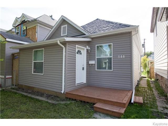 Main Photo: 544 Home Street in WINNIPEG: West End / Wolseley Residential for sale (West Winnipeg)  : MLS®# 1522187