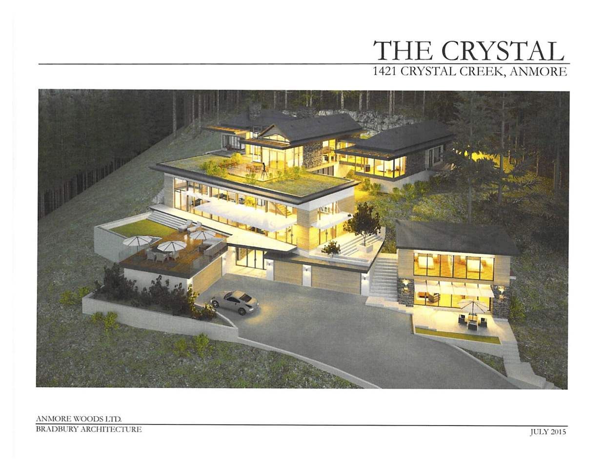 Main Photo: 1421 CRYSTAL CREEK Drive: Anmore Land for sale in "CRYSTAL CREEK" (Port Moody)  : MLS®# R2189276