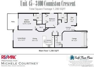 Photo 10: 45 3400 Coniston Cres in CUMBERLAND: CV Cumberland Row/Townhouse for sale (Comox Valley)  : MLS®# 712173