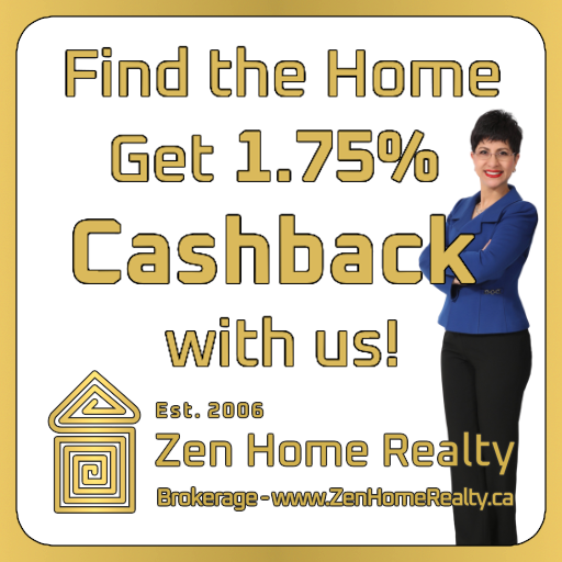 Realtor Cashback Toronto Buy a Condo find the home buy with us get 1.75% Cashback