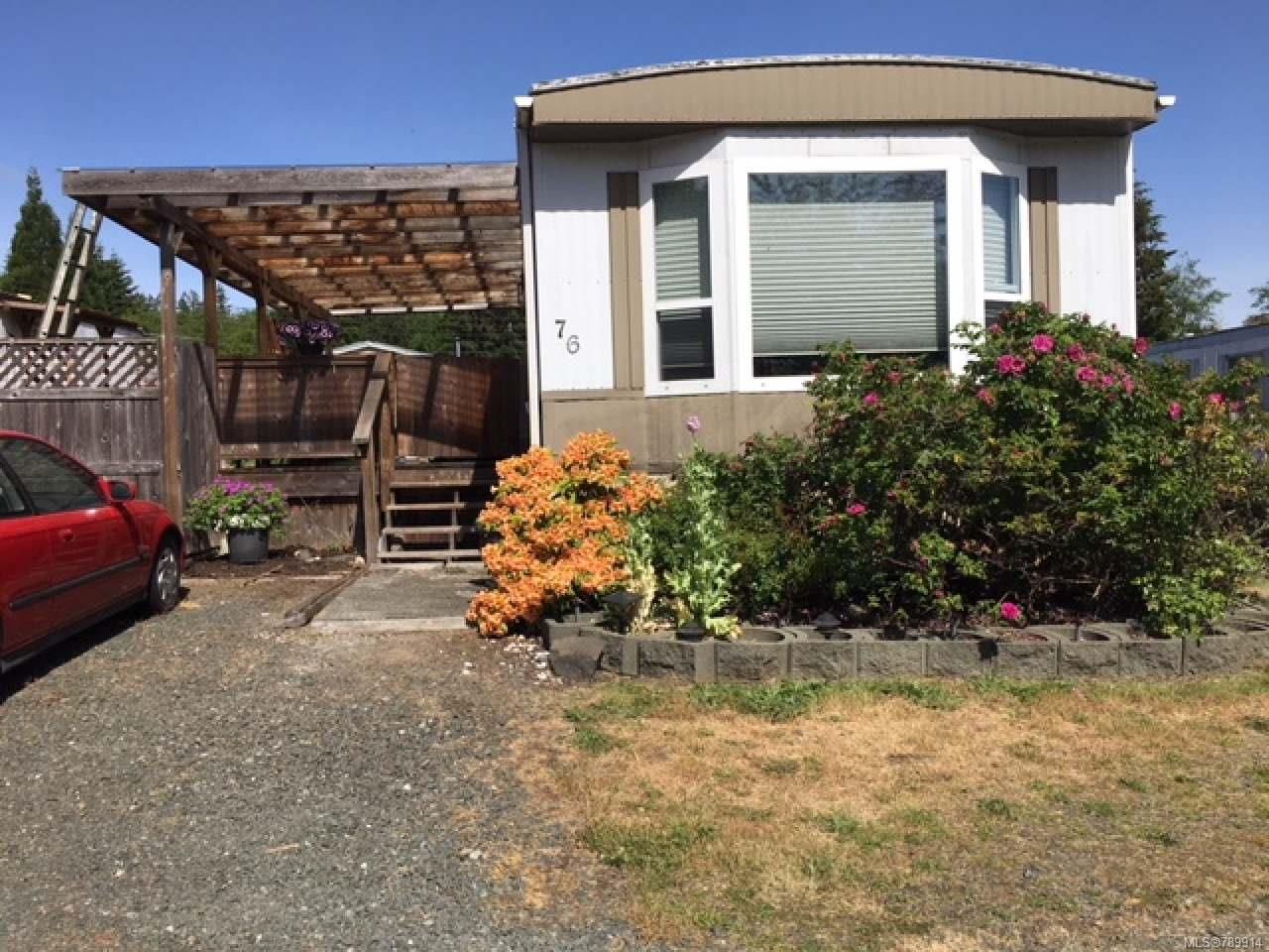 Main Photo: 76 2700 Woodburn Rd in CAMPBELL RIVER: CR Campbell River North Manufactured Home for sale (Campbell River)  : MLS®# 789914