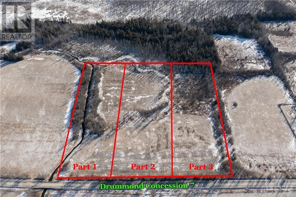 Main Photo: 00 DRUMMOND CONCESSION 7 ROAD UNIT#1 in Perth: Vacant Land for sale : MLS®# 1325480