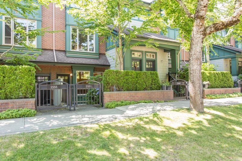 Main Photo: 2551 EAST Mall in Vancouver: University VW Townhouse for sale in "HAWTHORNE PLACE" (Vancouver West)  : MLS®# R2604703