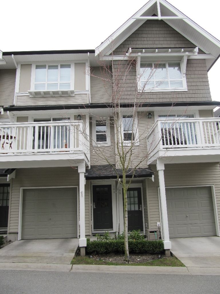Main Photo: 100 6747 203RD Street in Langley: Townhouse for sale in "Willoughby Heights" : MLS®# F1107665