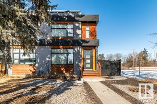 Main Photo: 11424 71 Avenue in Edmonton: Zone 15 House Half Duplex for sale : MLS®# E4375054