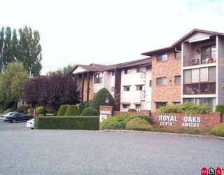 Photo 1: 107 32910 AMICUS PL in Abbotsford: Central Abbotsford Condo for sale in "Royal Oak" : MLS®# F2522278