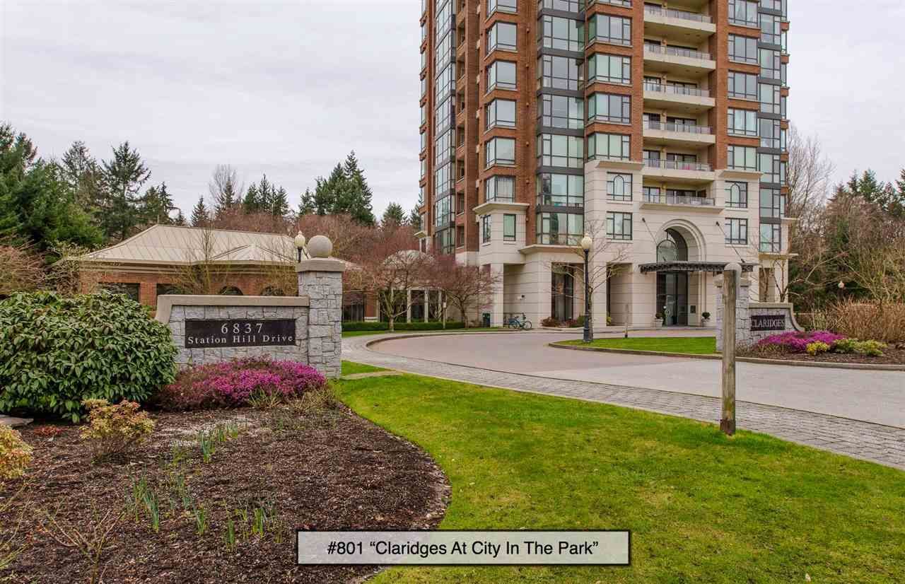Main Photo: 801 6837 STATION HILL Drive in Burnaby: South Slope Condo for sale in "Claridges" (Burnaby South)  : MLS®# R2239068