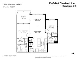 Photo 27: 2306 963 CHARLAND Avenue in Coquitlam: Central Coquitlam Condo for sale in "CHARLAND" : MLS®# R2848857