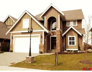 Photo 1: 7 3580 CREEKSTONE Drive in Abbotsford: Abbotsford East House for sale in "Creekstone Estates" : MLS®# F2808344