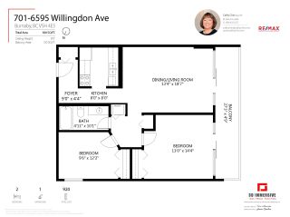 Photo 19: 701 6595 WILLINGDON AVENUE in Burnaby: Metrotown Condo for sale (Burnaby South)  : MLS®# R2586990