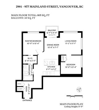 Photo 26: 2901 977 MAINLAND STREET in Vancouver: Yaletown Condo for sale (Vancouver West)  : MLS®# R2673278